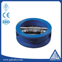 cast iron wafer type dual plate check valve